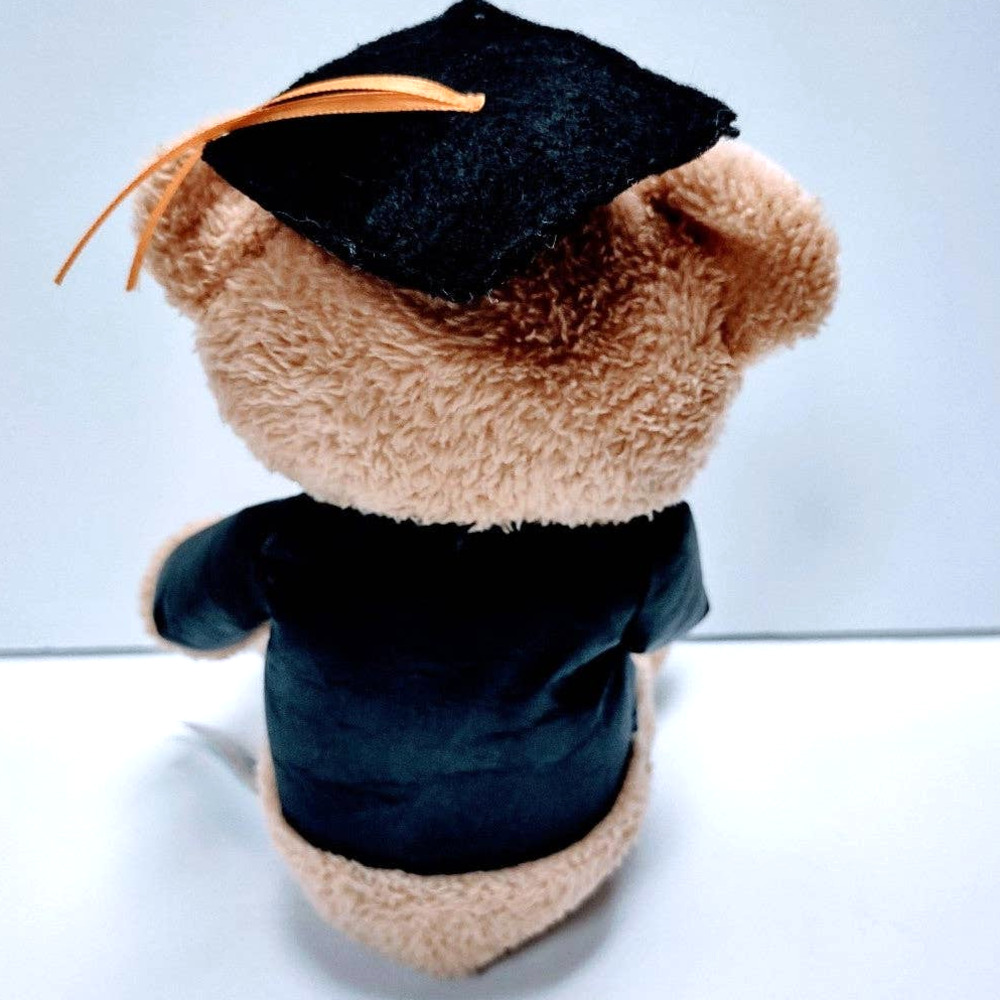 Graduation Bear with Cap and Gown - Picture 2 of 5